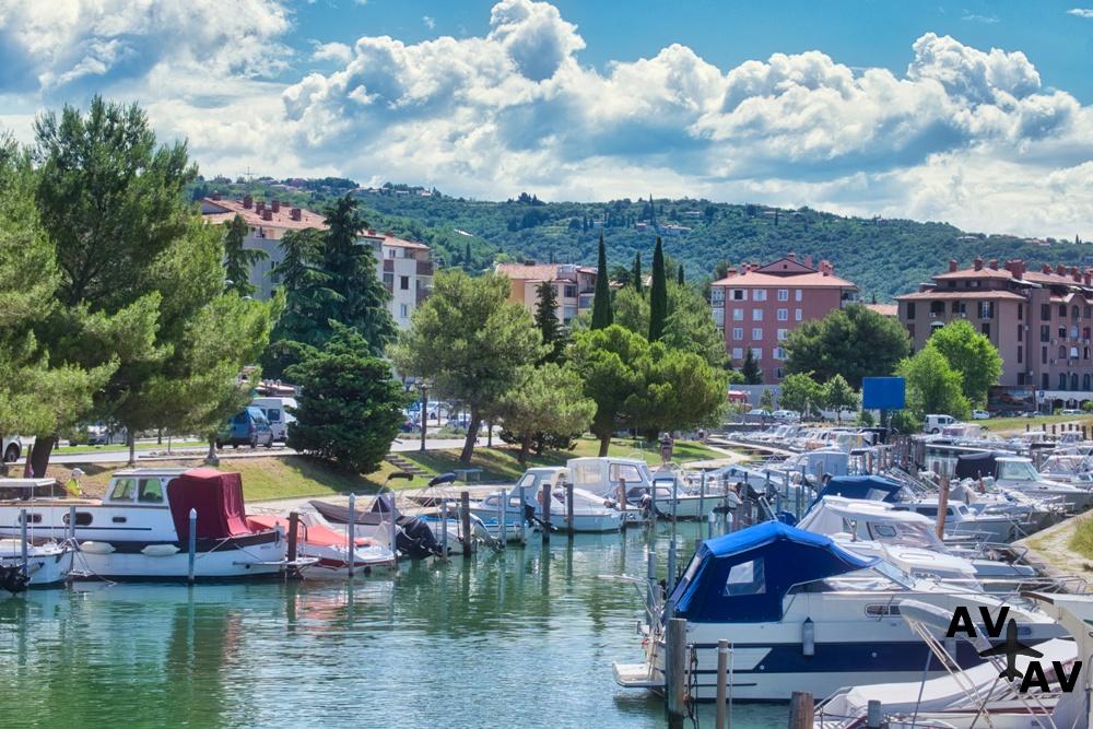 Yachts in Slovenia